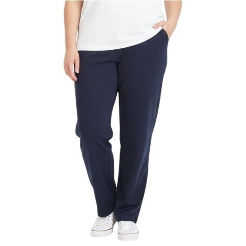 OGL Pants Mens 2XL Navy Sweatpants Elastic Waist Jersey Relaxed Casual‎ Lounge